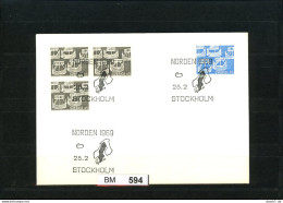 Schweden, Sonderbeleg 1969 - Archéologie