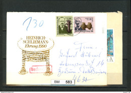 DDR, 2 Sonderbelege 1990 U.a. - Archaeology