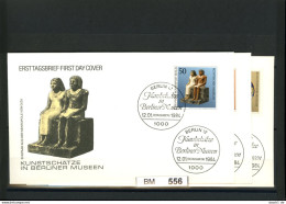 Berlin, 3 FDC 1984 - Archeologie