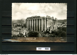 Libanon, AK - Baalbeck Gelaufen 1951 Mit Zensurstempel - Libano