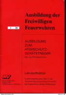 Ausbildungshandbuch Atemschutzträgerr BW B-054 - Sonstige & Ohne Zuordnung