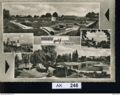 AK246, AK Nicht Gelaufen, Lörrach Um 1970, Minigolf An Der Wiese - Loerrach