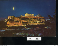 AK233, Griechenland, Athen, Akropolis, Gelaufen 1988 - Arqueología