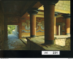 AK231, Griechenland, Kreta, Knossos, Gelaufen 1964 - Archeologia