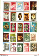BM2700, Griechenland, O, 100 Einzelmarken - Verzamelingen