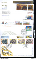 BM2515, Zypern. O, 1998, 8 FDC, 907-Block 19 Komplett  - Brieven En Documenten