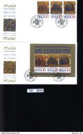 BM2516, Zypern. O, 1998, 2 FDC, 920-922 + Block 19  - Covers & Documents