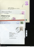 BM2315, Syrien, O, 5 Echt Gelaufene Briefe, Meist Luftpost - Syrien
