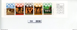 BM 2038, Griechenland, Xx, MH 2, Olympiade 1984 - Cuadernillos