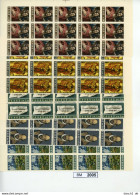 BM 2005, Griechenland, Xx, 870-874, Todestag Theotokopoulos 1965, 15 Sätze Im Bogenteil - Unused Stamps