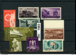 Ägypten, Xx, Konvolut Auf A6-Karte, Aus 1956 - 1961 U.a. - Neufs
