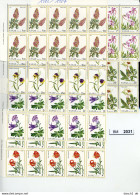 BM 2031, Griechenland, Xx, 1302-1307, Griechische Flora 1978, 10 Sätze Im Bogenteil - Unused Stamps