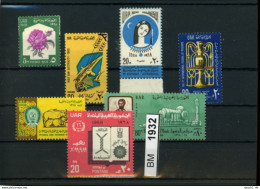 Ägypten, Xx, Konvolut Auf A6-Karte Aus 1968 U.a. - Unused Stamps