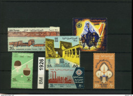 Ägypten, Xx, Konvolut Auf A6-Karte Aus 1968 U.a. - Unused Stamps