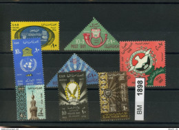 Ägypten, Xx, Konvolut Auf A6-Karte, 251-253 U.a. - Unused Stamps