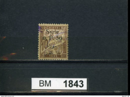 BM1843, Syrien - Porto, O, 33, Stempelfarbe - Siria