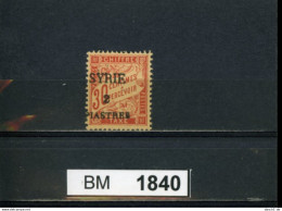 BM1840, Syrien - Porto, X, 30, Aufdruck Links Stehend - Syrie