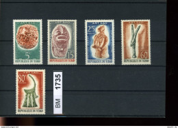 BM1735, Tschad, Xx, 1963, 101-05, Archäologie, Kultur, Denkmal - Archaeology