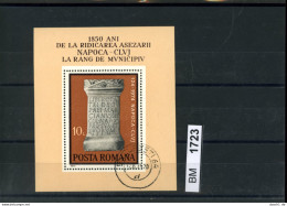 BM1723, Rumänien, O, 1974, Block 111, Archäologie, Kultur, Denkmal - Archaeology
