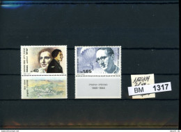 Israel, Xx, 1103-1104 - Unused Stamps (with Tabs)