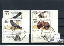 Israel, O, 982 - 85 - Used Stamps (with Tabs)