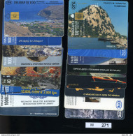 M271, Griechenland, 20 Telefonkarten Als Lot, Um Das Jahr 2000 - Grecia