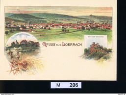 M206, Bund, Landesgartenschau Lörrach 1983, Sonderpostkarte - Loerrach