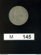 M145, Kursmünze Deutsches Reich 1 RM, 1902 - 1 Mark