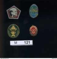 M121, UDSSR U.a., 4 Auszeichnungen Bzw.Orden - Russland