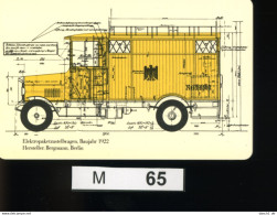 M065, Deutschland, TK, Sonderkarte Telekom Postauto, 20 EH, 1991 - X-Series : Pubblicitarie Della D. Postreklame