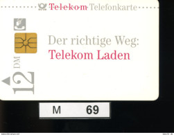 M069, Deutschland, TK, Standardkarte Telekom, 12 DM, 1994 - P & PD-Reeksen : Loket Van D. Telekom