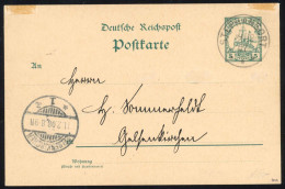 Deutsche Kolonien Neuguinea, P 8, Brief - Deutsch-Neuguinea