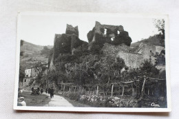 N206, Cpsm, Lamastre, Ruines Du Château De Retourtour, Ardèche 07 - Lamastre