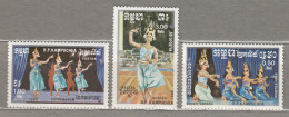 LAOS 1985 Dance Mi 663-665 MNH(**) #34041 - Laos