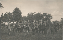 Königsbrück Kinspork Truppenübungsplatz - Mannöver II. Bataillon 1908 Privatfoto - Koenigsbrueck