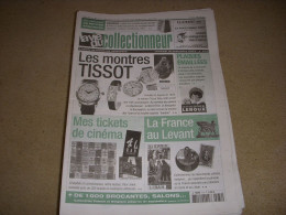LVC VIE Du COLLECTIONNEUR 474 09.2003 MONTRE TISSOT TICKET CINE PLAQUE EMAILLEE  - Brocantes & Collections