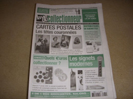 LVC VIE Du COLLECTIONNEUR 471 08.2003 CP ROIS COLLECTION EUROS SUCRETTES SIGNETS  - Brocantes & Collections