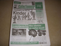 LVC VIE Du COLLECTIONNEUR 469 07.2003 FIGURINE KINDER CP FONTAINEBLEAU ZIG PUCE  - Verzamelaars