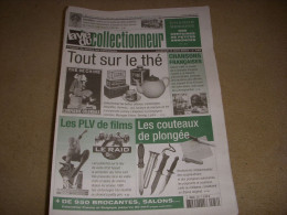 LVC VIE Du COLLECTIONNEUR 456 04.2003 Le THE PLV De FILMS COUTEAUX De PLONGEE  - Brocantes & Collections