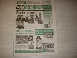 LVC VIE Du COLLECTIONNEUR 415 05.2002 BOULES A NEIGE BOITES De BIERE CP DAYEZ  - Brocantes & Collections