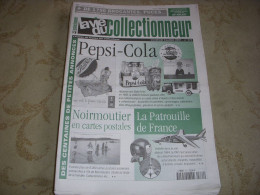 LVC VIE Du COLLECTIONNEUR 374 06.07.2001 PEPSI COLA AVION PATROUILLE FRANCE  - Collectors