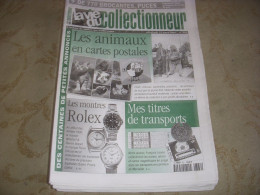LVC VIE Du COLLECTIONNEUR 362 13.04.2001 MONTRES TITRE De TRANSPORT OMBRELLES  - Brocantes & Collections