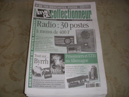 LVC VIE Du COLLECTIONNEUR 363 20.04.2001 PRISONNIER Et STO BYRRH RADIO TSF  - Collectors