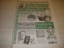 LVC VIE Du COLLECTIONNEUR 341 10.11.2000 De GAULLE PENDULETTES GRES POTERIE  - Verzamelaars