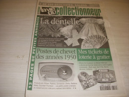LVC VIE Du COLLECTIONNEUR 343 24.11.2000 DENTELLE TSF De 1950 LOTERIE LENNON  - Collectors
