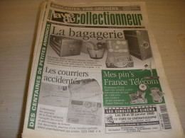 LVC VIE Du COLLECTIONNEUR 302 14.01.2000 BAGAGERIE PIN'S FR TELECOM TABATIERE  - Trödler & Sammler