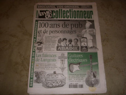 LVC VIE Du COLLECTIONNEUR 297 10.12.1999 100 Ans PUB LAMES De RASOIRS GUITARE  - Collectors