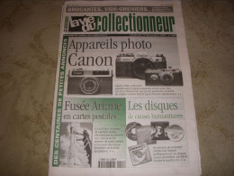 LVC VIE Du COLLECTIONNEUR 298 17.12.1999 PHOTO CANON FUSEE ARIANE DISQUES  - Verzamelaars