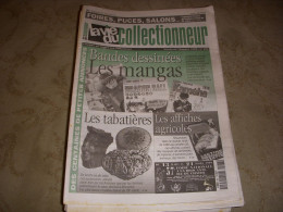 LVC VIE Du COLLECTIONNEUR 263 12.03.1999 BD MANGAS TABATIERE AFFICHE AGRICOLE  - Verzamelaars