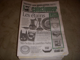 LVC VIE Du COLLECTIONNEUR 254 08.01.1999 ETAINS BATMAN PASTILLES VICHY  - Verzamelaars